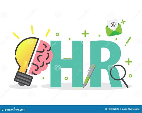 Human Resource Or Hr Management Infographics Element And Background