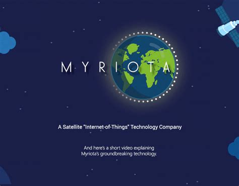 Myriota Satellite Iot Technology Behance