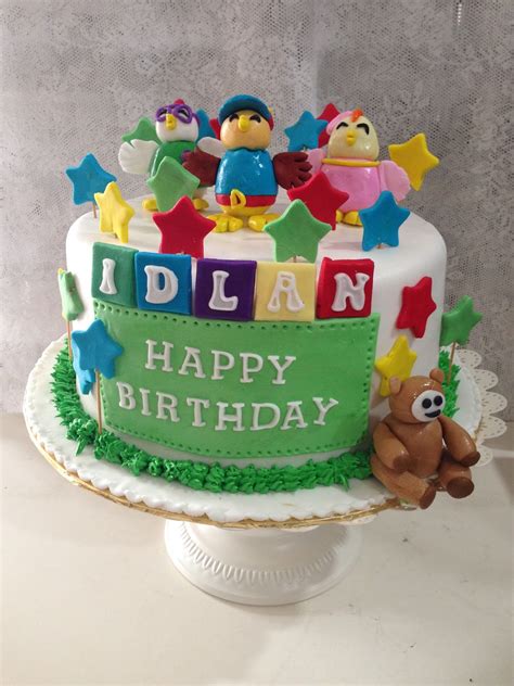 Checkout out didi & friends latest cinematic release featuring a concert of their latest and popular songs! ninie cakes house: Didi and Friends Fondant Cake