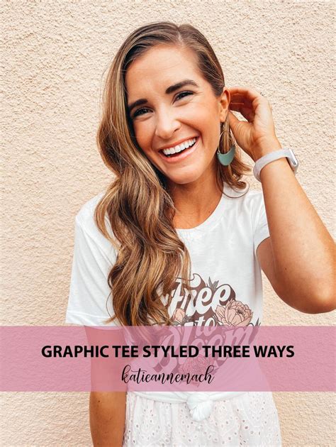 Graphic Tee Styled Three Ways For Spring Graphic Tee Style Fashion