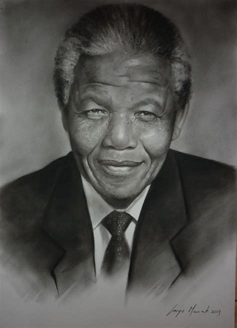 Mandela Carboncillo 50x65 Pencil Art Pencil Drawings Art Drawings