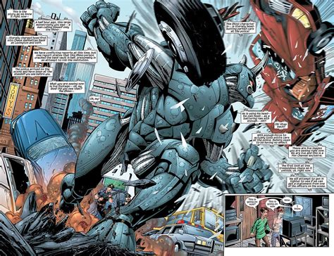 Ultimate Rhino by Mark Bagley | Ultimate spiderman, Ultimate marvel, Spiderman comic