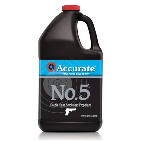 Accurate No 5 Smokeless Powder 8 Lbs Midwest Reloads