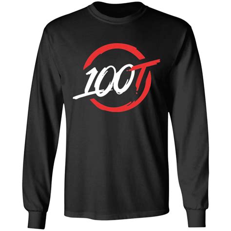 100thieves Merch 100 Thieves Black T Shirt