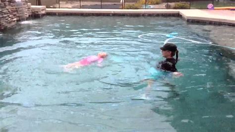 Abby Isr Swim Lessons Youtube
