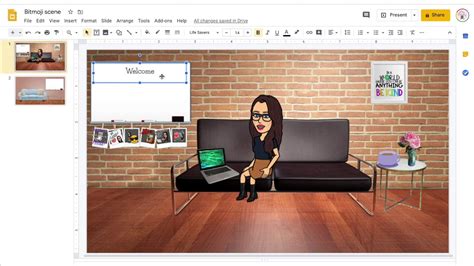 To design an interactive classroom, you need to use google slides from your google chrome browser. How to make a bitmoji scene - YouTube