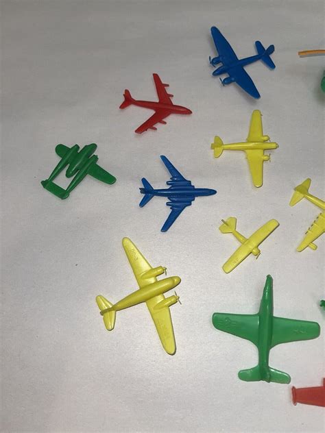 Miniature Plastic Toy Jets Airplanes Lot Playset Mpc Vintage Airport Ebay