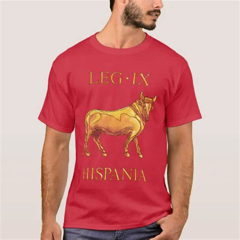 9th Roman Legion Ix Hispania T Shirt Zazzle