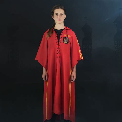 Personalized Gryffindor Quidditch Robe Harry Potter Cinereplicas