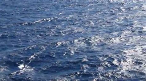 Dark Blue Ocean Surface Seen From Underwater 4k Video ⬇ Video By