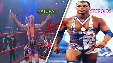 Kurt Angle Steroids To Natural Transformation WWE And Steroids Kurt Angle Transformation YouTube