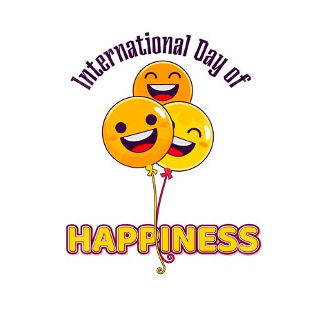 World Happy Day Vector Design Images World Happiness Day Modern Design