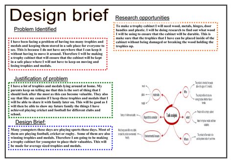 Design Brief Gcse Design And Technology Marked By