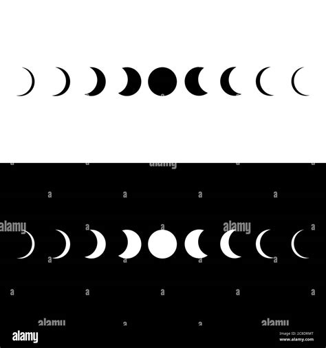 Lunar Calendar Phases Hi Res Stock Photography And Images Alamy