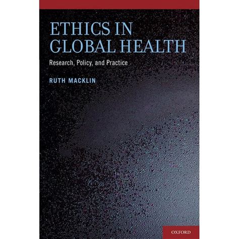 Ethics In Global Health Research Policy And Practice Hardcover