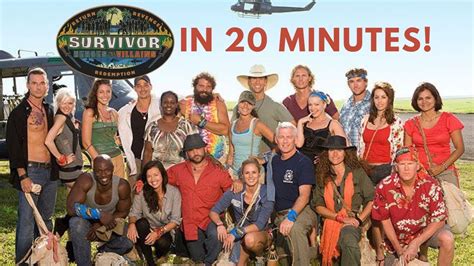 Survivor Heroes Vs Villains In 20 ICONIC Minutes YouTube