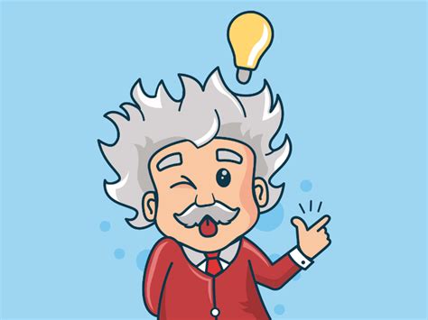 Clipart Albert Einstein Cartoon