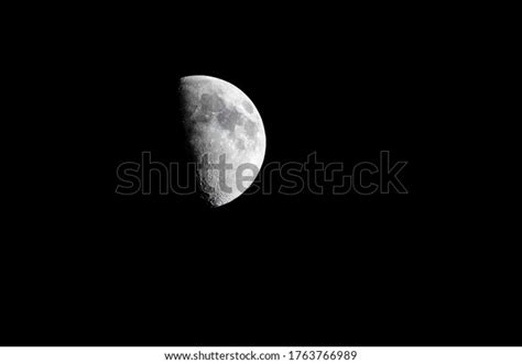 Half Moon Night Sky Stock Photo 1763766989 Shutterstock