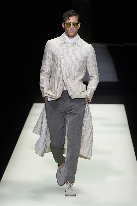 Giorgio Armani Spring 2018 Mens Fashion Show The Impression