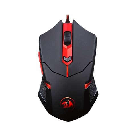 Redragon M601 Centrophorus Red Led Gaming Mouse Wootware