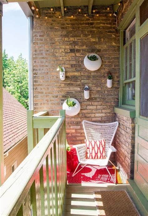 55 Super Cool And Breezy Small Balcony Design Ideas