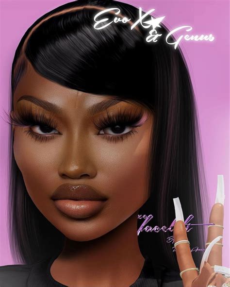 Black Second Life Avatar In 2022 Second Life Avatar Sims 4 Cc Skin