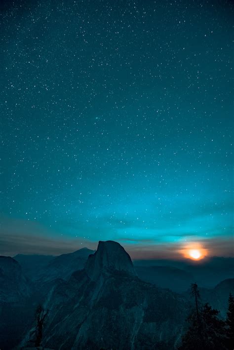 500 Stunning Mountain Star Landscape Night Sky Pictures Download