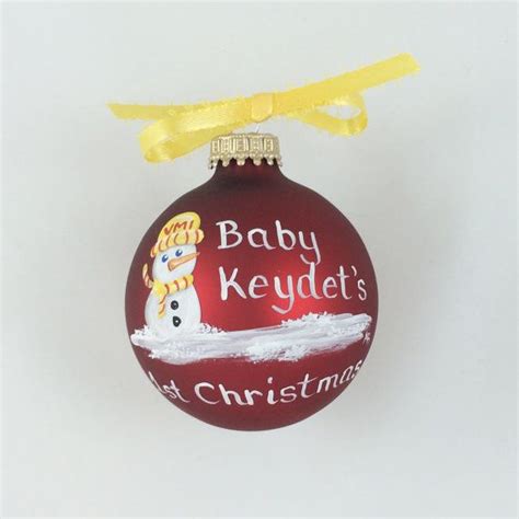 Vmi Red Baby Keydets First Christmas Ornament Etsy First Christmas