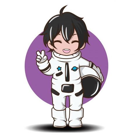 Astronaut Illustration Illustration Story Astronaut Costume Chibi