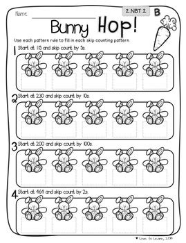 A collection of worksheets for teaching easter vocabulary and prepositions of place to esl students. Easter Math Printables - Differentiated for 2nd Grade | TpT