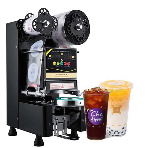 Coffee machine commercial bubble tea equipmentshare. Commercial Fully Automatic Bubble Tea Cup Sealing Machine ...