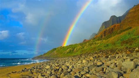 Free High Definition Wallpapers Rainbows And Lightnings