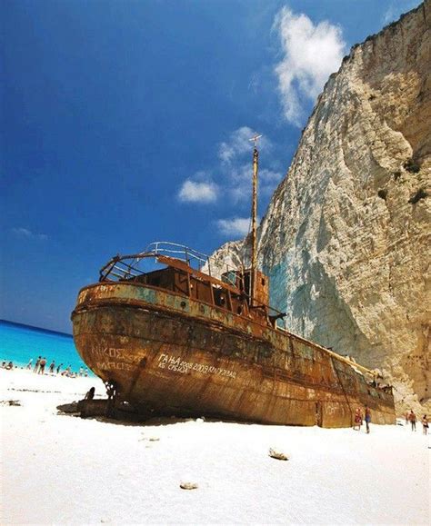 Shipwreck Island Zakynthos Greece Amazing Travel Destinations