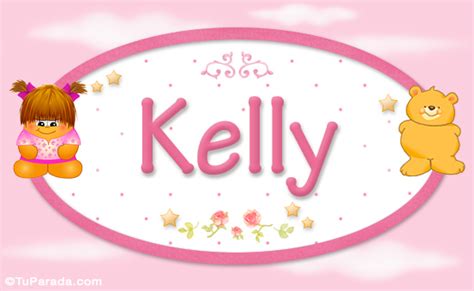 Kelly Nombre Para Bebé Tarjetas De Nombres Para Niñas Bebés Osito Nena