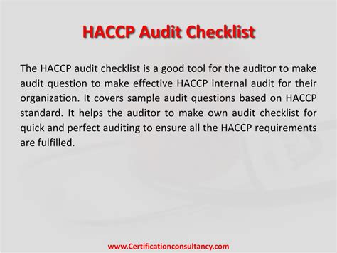 Ppt Guide To Complete Haccp Documentation Powerpoint Presentation