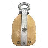 Snatch Block Wooden With Eye On Samco Sales Inc