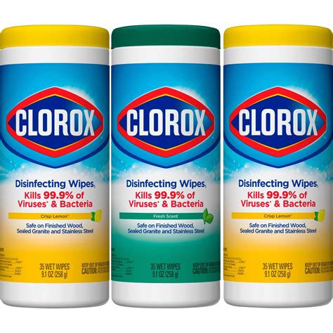 Buy Clorox Disinfecting Wipes Value Pack Crisp Lemon And Fresh Scent