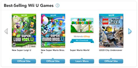 Nintendo To Include Eshop Games In Wii U Best Seller List