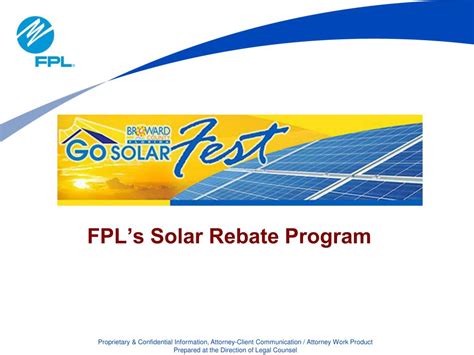 Fpl Solar Energy Rebate Program