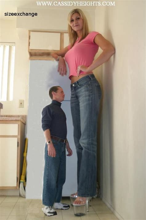 Cassidy Heights Minigiantess Comparison By Sizeexchange Tall Women