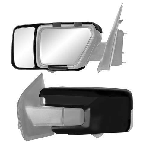 K Source 81860 2021 2023 Ford F 150 Snap And Zap Towing Mirrors Manualpower Jegs High