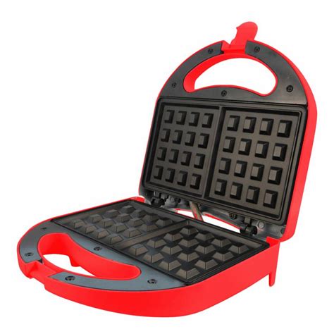 Red Waffle Maker Brandalley