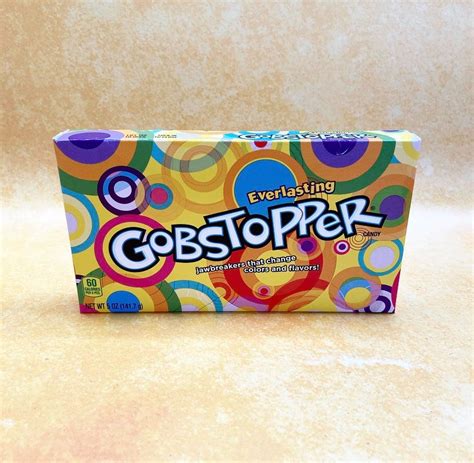 Wonka Everlasting Gobstoppers Theatre Box 141g Sweetzy