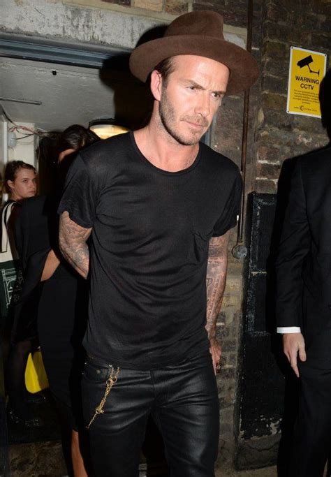 Beckham Outfits With Hats David Beckham David Beckham Style
