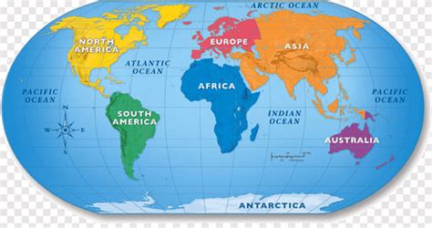 Mapa De Los Continentes Imagui Continents And Oceans Continents My