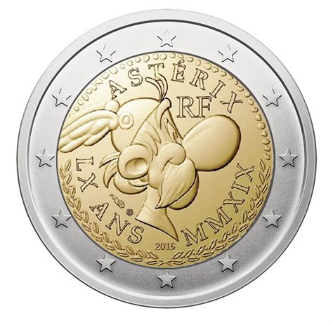 France 2019 €2 Commemorative Coin 60th Birthday Of Asterix Numismag