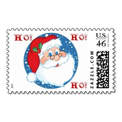 Santa Claus Christmas Postage Stamps Zazzle Christmas Books