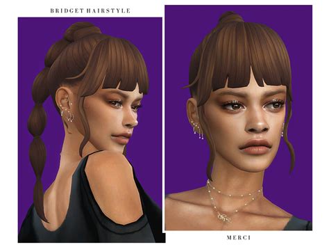 Sims 4 Cas Sims Cc Maxis Match Facial Hair Hairline Patreon Cute