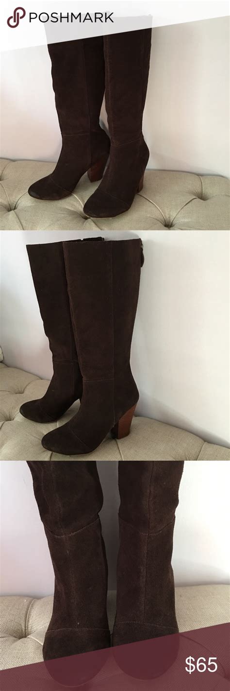 Matisse Brown Suede Tall Boots Boots Tall Boots Brown Suede