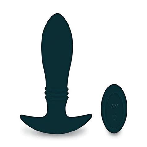 Cheeky Rump Thumper Thrusting Remote Controlled Plug Deep Green Sex Toys And Adult Novelties
